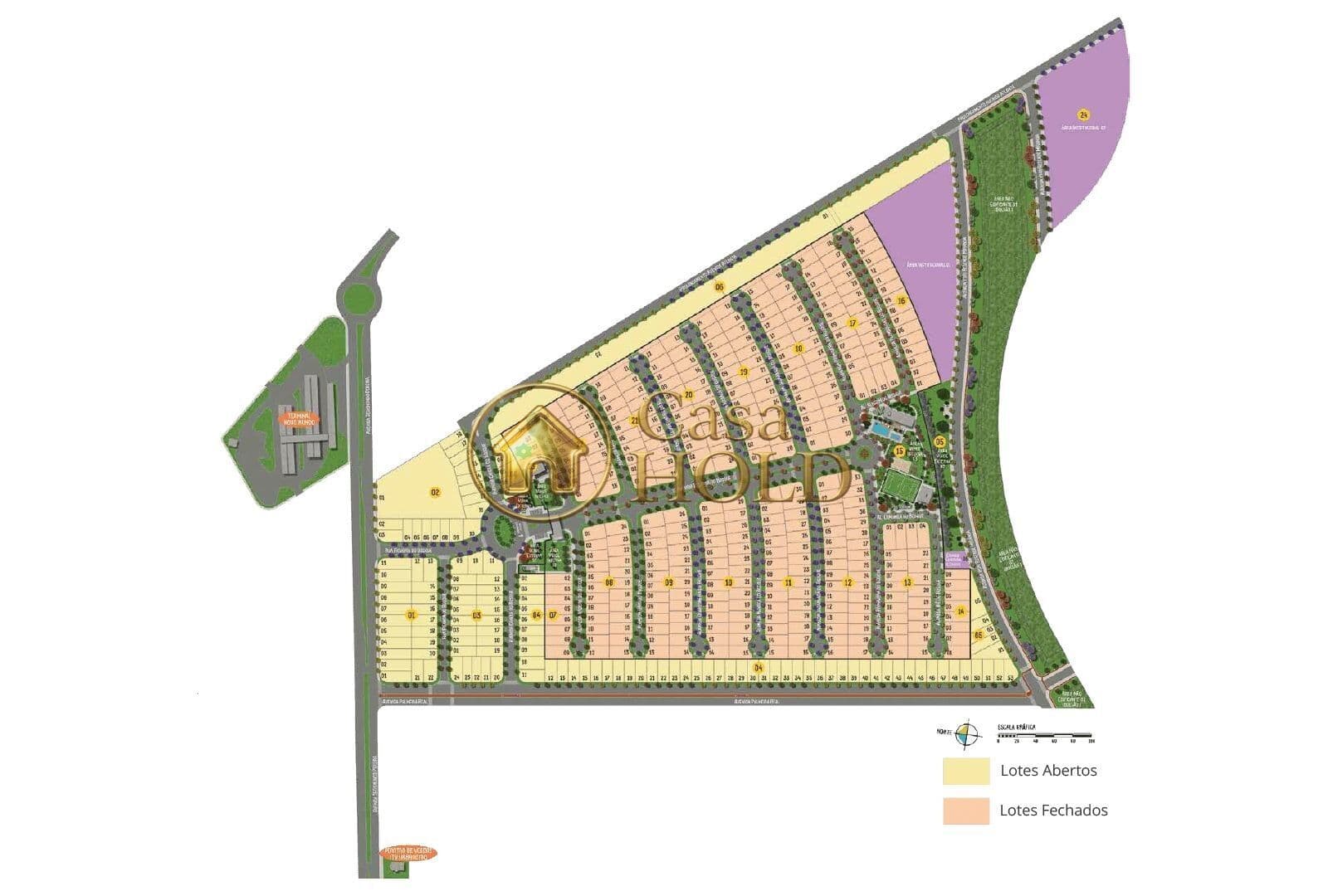 Lote/Terreno em Uberlândia - Novo Mundo