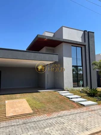 Casa Alto Padrão no Condomínio Splêndido de 4 suítes
