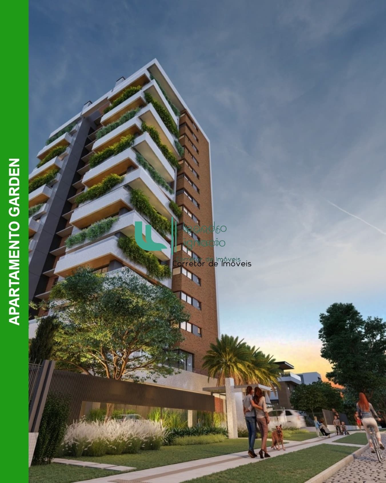 Apart Garden, 3 suítes, 2 vagas, Auxiliadora, Porto Alegre