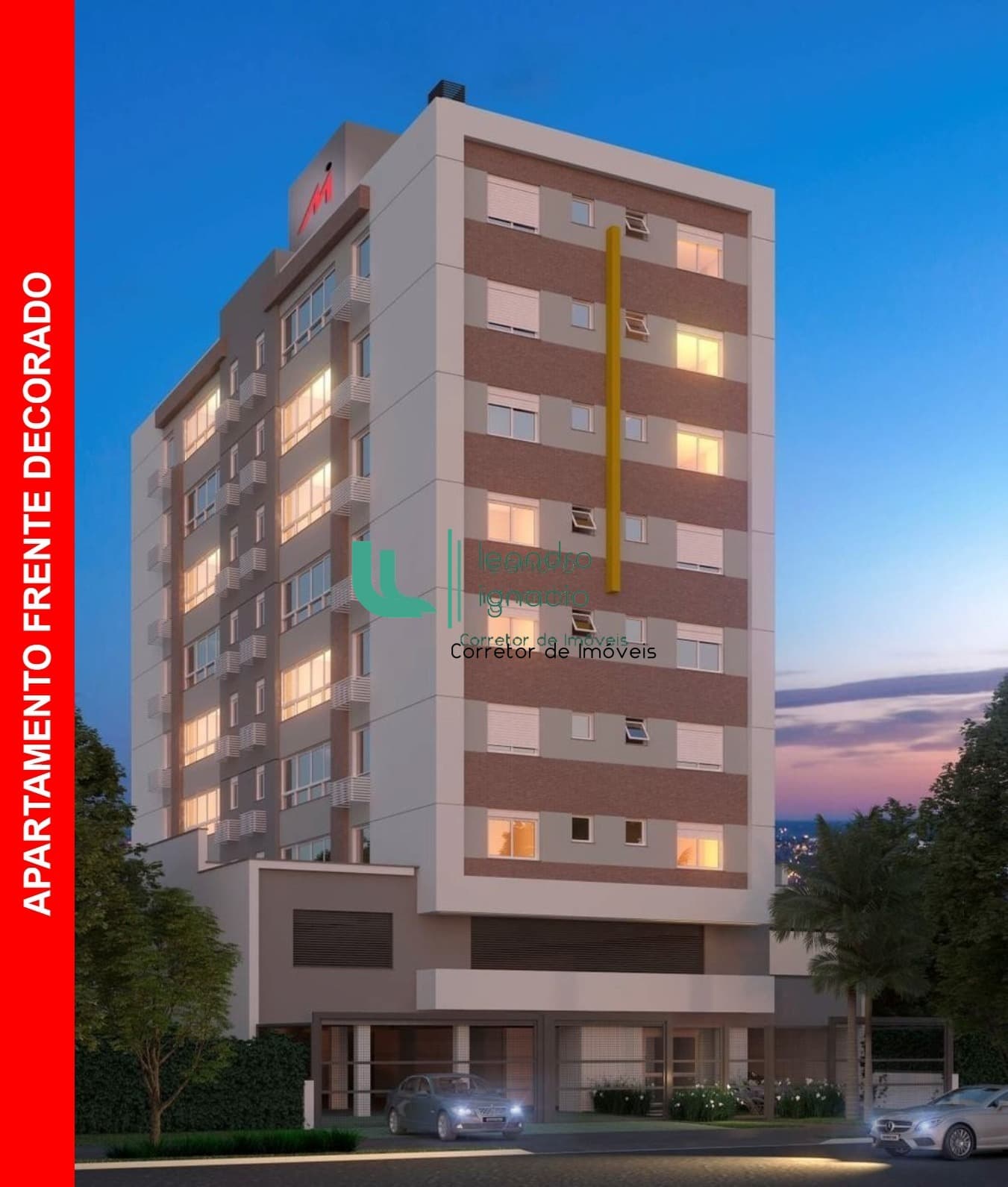 Apart de frente, 2 dorm, sendo 1 suíte, 1 vaga, Passo D'areia, Porto Alegre