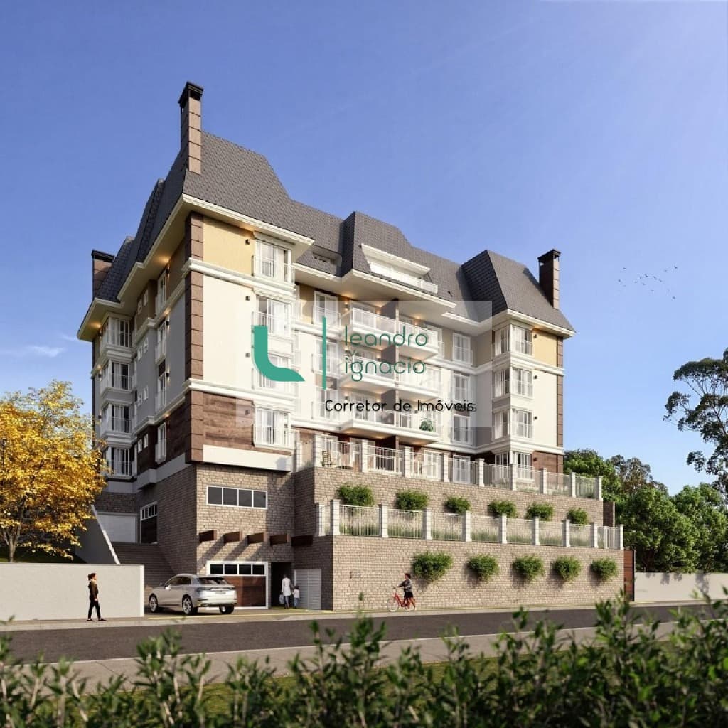 Apt 2 Dorms 1 Suíte 68m² 1 Vaga Charme Europeu Gramado