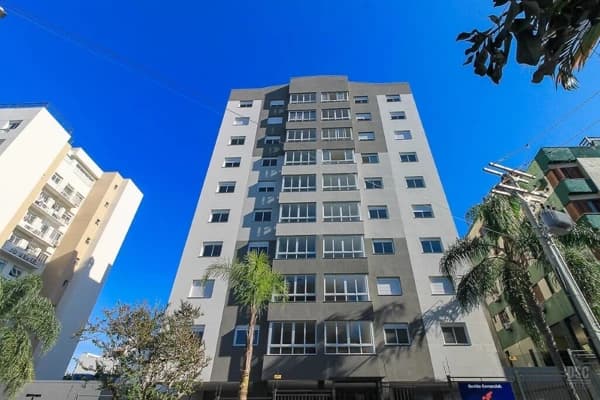 Apart 2 dorm, sendo 1 suíte, 2 vagas, Petrópolis, Porto Alegre
