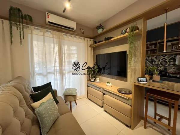Apartamento com 54 m² 1 quarto, sendo suíte + escritório! R$ 425.900,00