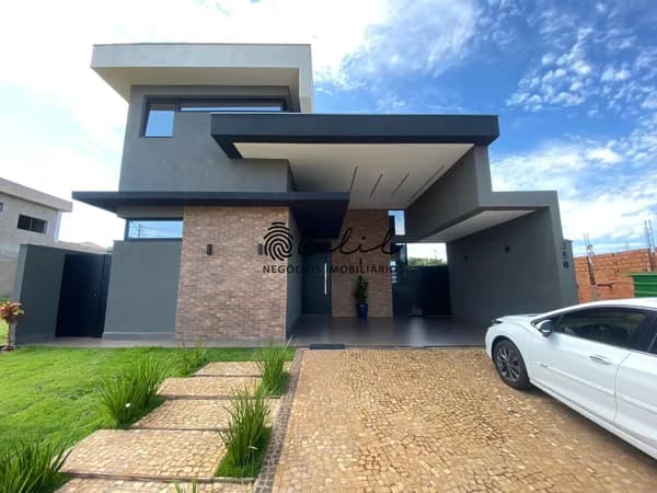 Casa com 3 suítes, 240m² à venda por R$ 1.870.000,00 - Condomínio Alto do Castelo, Ribeirão Preto/SP