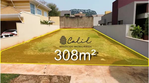 Terreno em Condomínio com 308m² à venda por R$ 375.000,00 - Condomínio Figueira Branca, Recreio das Acácias - Ribeirão Preto/SP