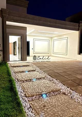 Casa térrea no Condomínio Vivendas da Mata com 3 suítes, área de lazer completa e 170 m² de construção
