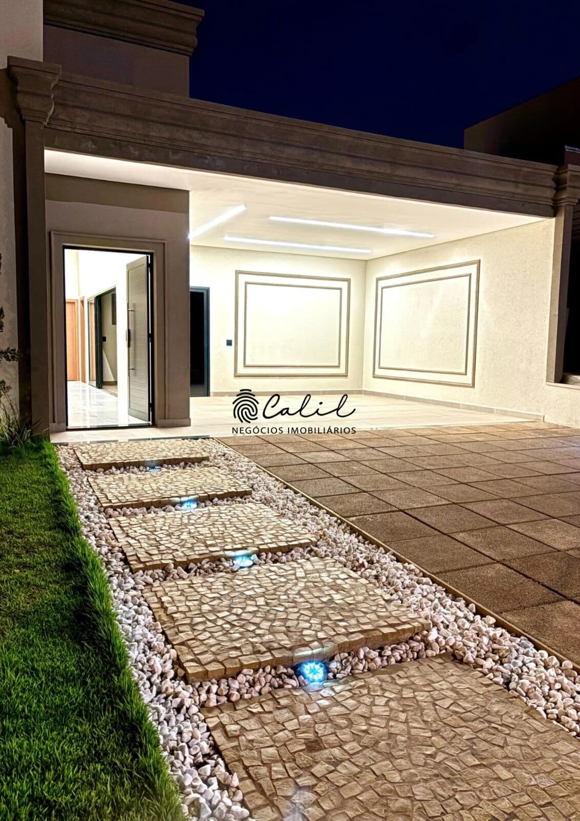 Casa térrea no Condomínio Vivendas da Mata com 3 suítes, área de lazer completa e 170 m² de construção