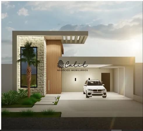 Casa térrea em condominío, localizada no Quinta da Mata II,bairro Recreio Anhanguera