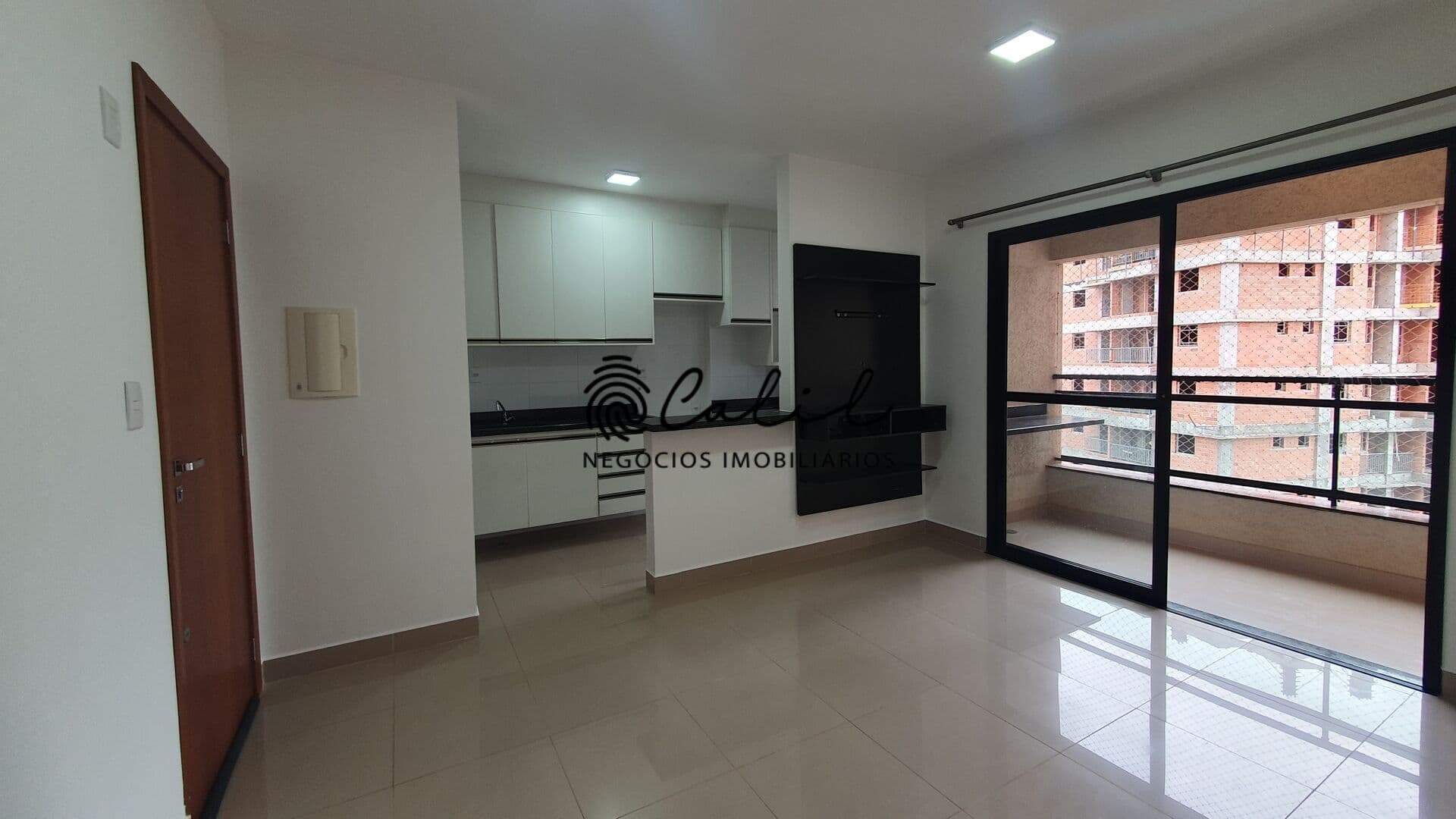 Apartamento com 1 dormitório, 49m² para locação por R$ 2.200,00 - Edifício Residencial Zeus, Ribeirânia, Ribeirão Preto/SP