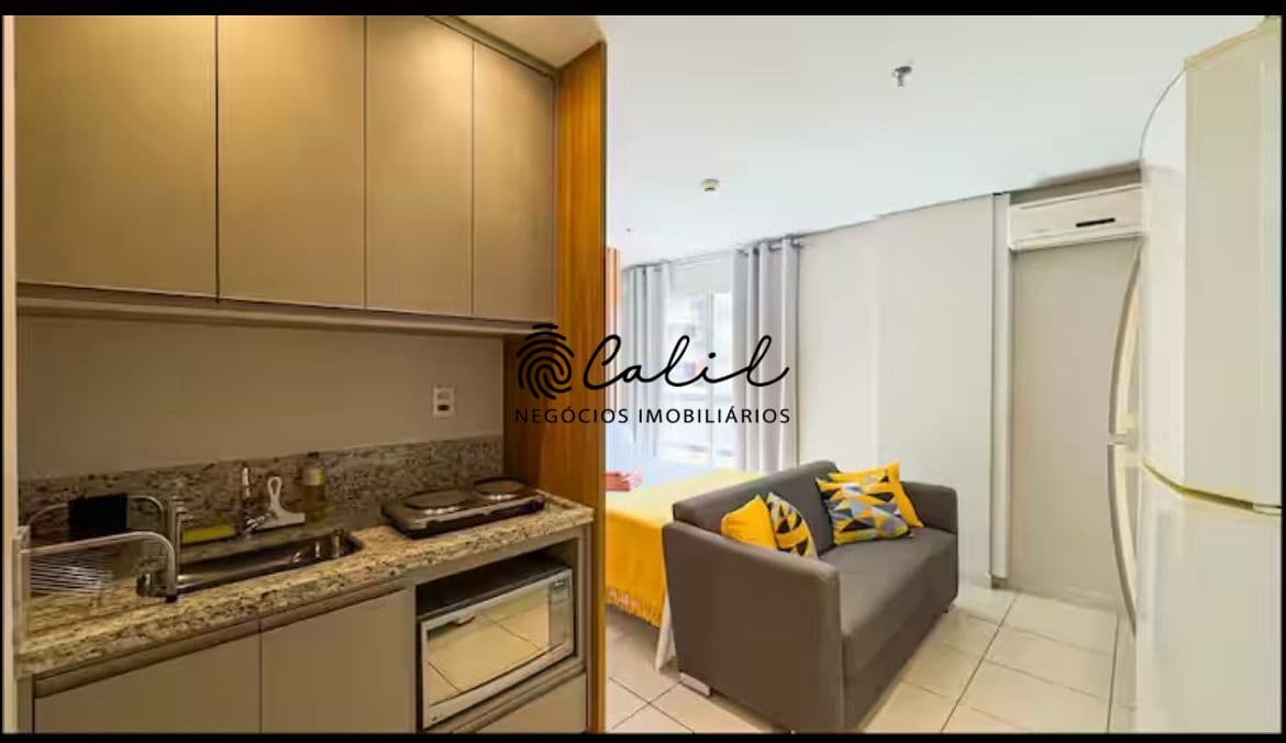 Loft mobiliado no bairro Nova Aliança – 24 m² com 1 vaga de garagem