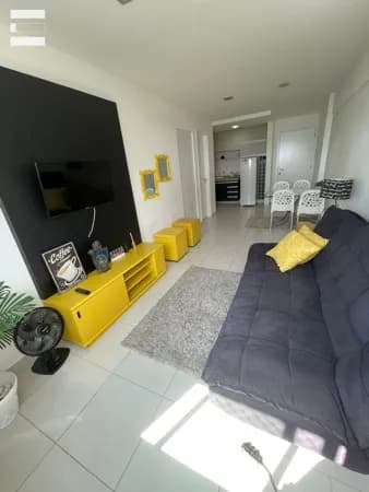 Apartamento Mobiliado com Vista para o Mar para Alugar – Edifício Maison Monet