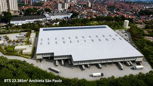 Galpão Logístico para BTS com 23.385 m² em São Paulo – SP