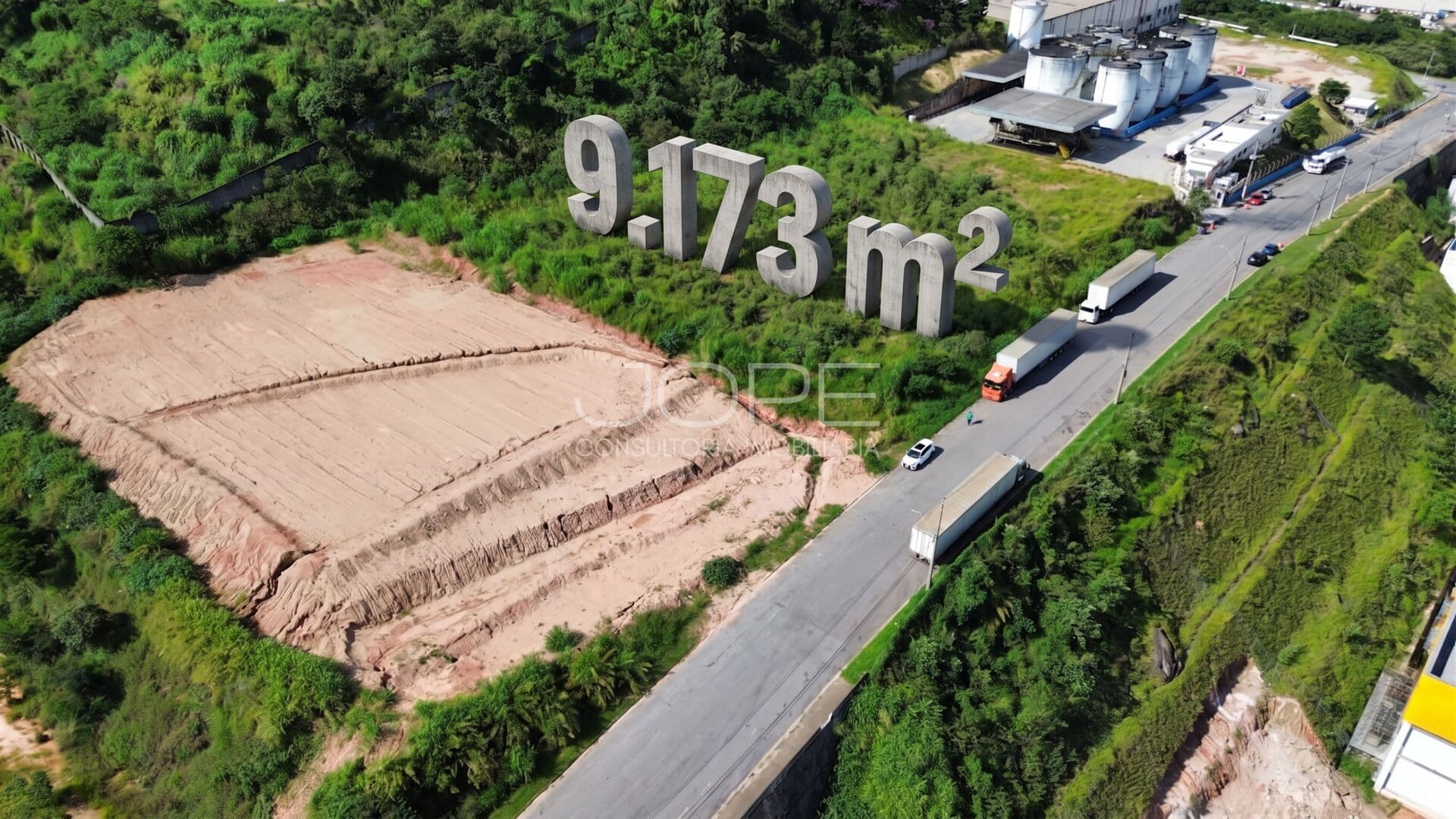 Terreno Industrial 9.173 m² à Venda no Polo Industrial Jandira II – Zoneamento Industrial – Próximo à Linha 8 Diamante