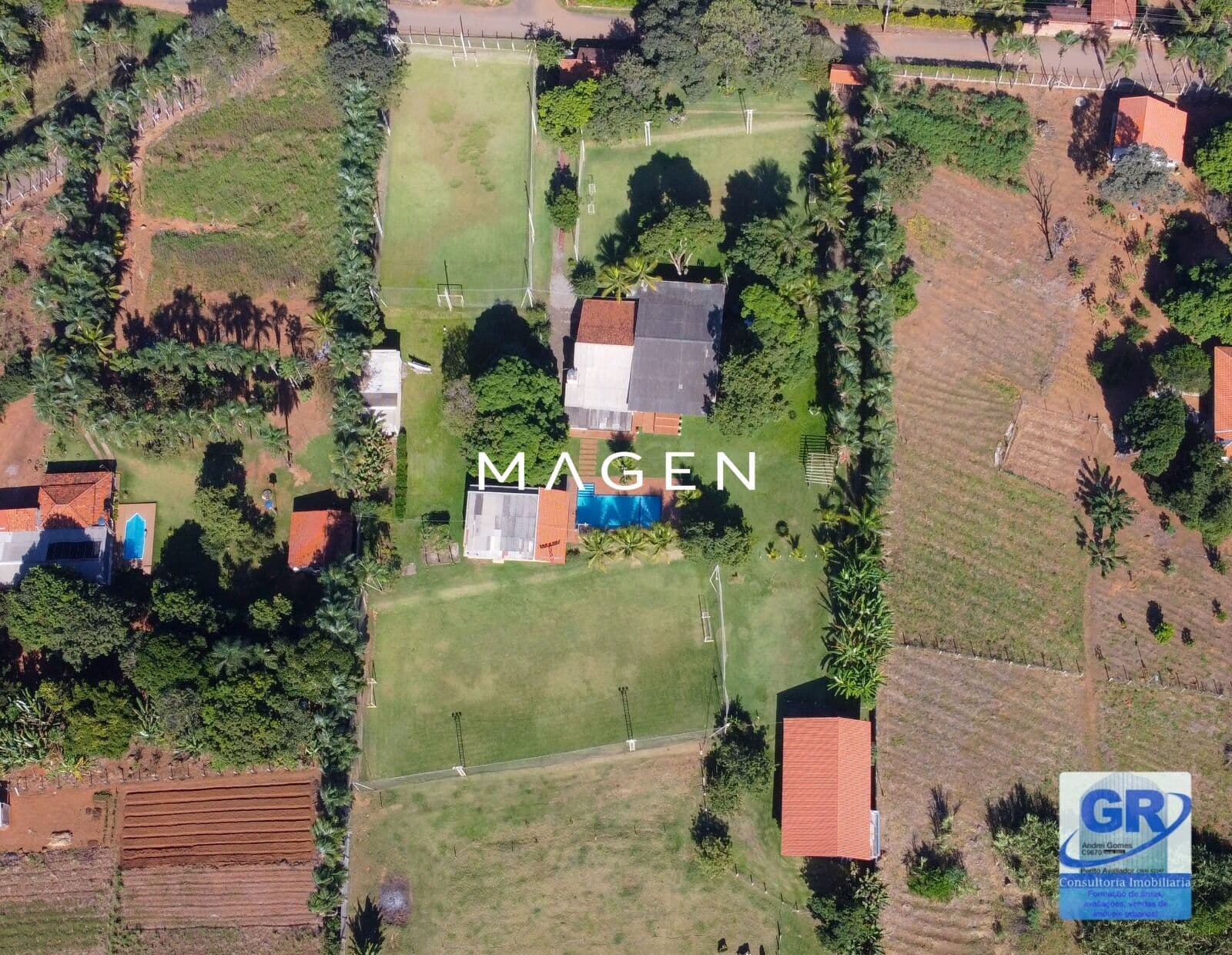 Linda Chácara – 20.500 m² | Jardim Itaipu – Goiânia
