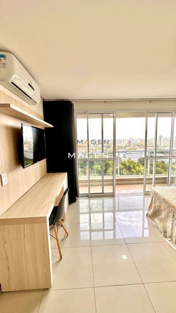 Flat mobiliado de 36m² no Setor Bueno – Completo e com lazer incrível