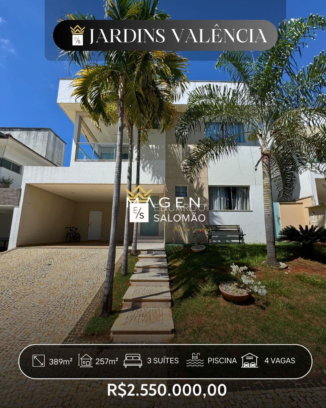 Sobrado em Goiânia - Jardins Valência