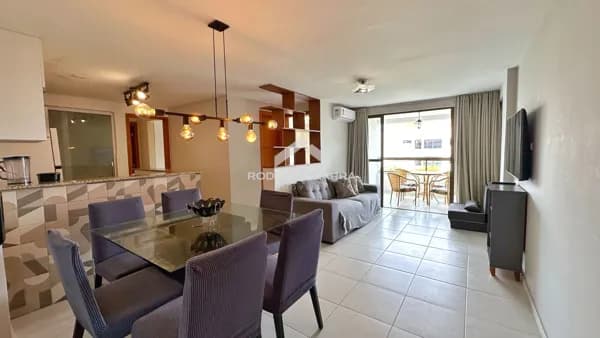 Apartamento 2 suítes – Porteira Fechada – Residencial Paraíso das Águas – Guarajuba