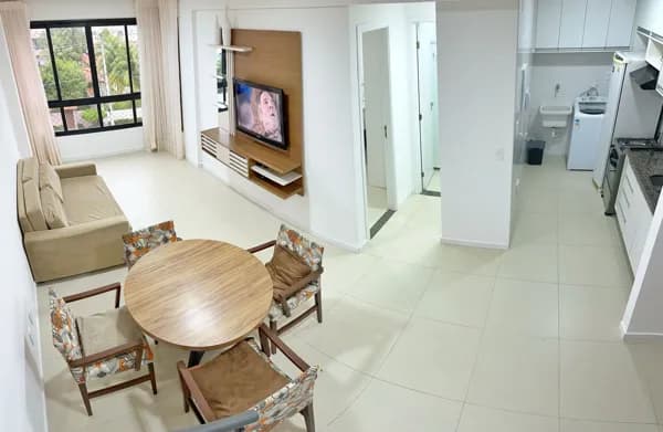 Cobertura 1/4 90m² Guarajuba | Dá pra virar 2/4 + gourmet