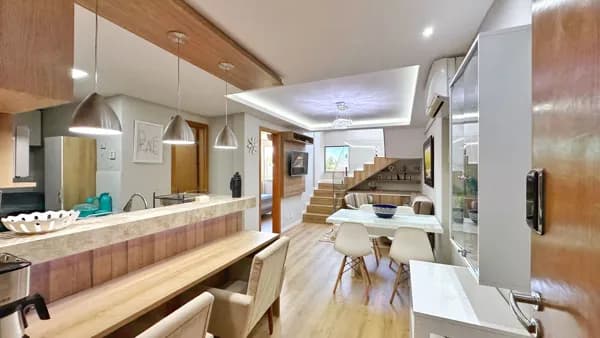Apartamento Cobertura 3/4 em GUARAJUBA, Camaçari/BA