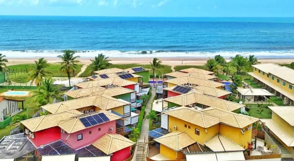 VILLAGE DUPLEX 2 SUÍTES PÉ NA AREIA EM ITACIMIRIM 🏝