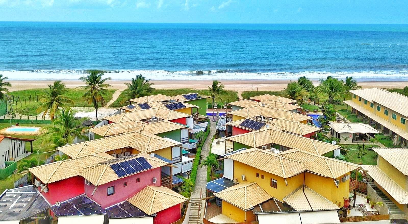 VILLAGE DUPLEX 2 SUÍTES PÉ NA AREIA EM ITACIMIRIM 🏝