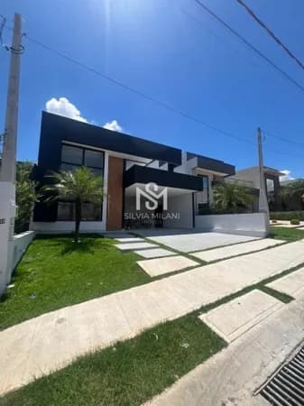 Casa de condomínio na região do parque ecológico com 03 suítes- Indaiatuba/SP