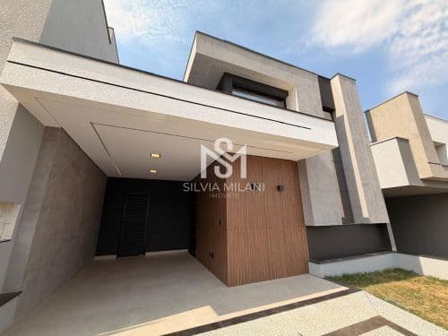 Casa com 03 suítes, escritório e piscina no Condomínio Gran Reserve -Indaiatuba/SP