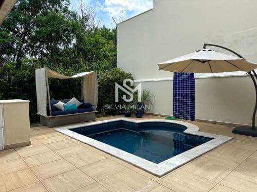 Casa com 04 dormitórios, fundos para a mata no Condomínio Portal de Itaici- Indaiatuba/SP