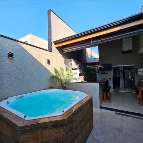 Casa em Condomínio com 03 suítes e escritório - Residencial Viena -Indaiatuba/SP