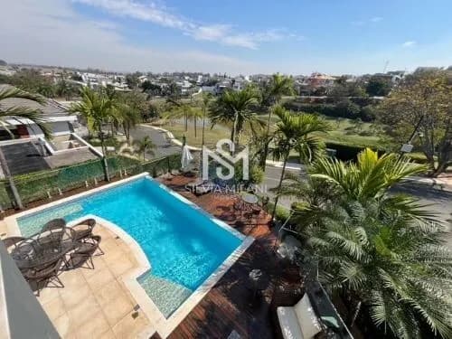 Casa Alto Padrão no Condomínio Paradiso com vista para o lago em Indaiatuba/SP