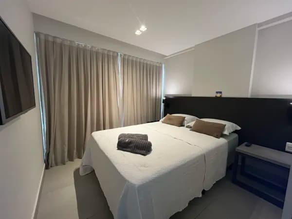 Flat à venda Quality Suítes, 31,6 metros R$: 600.000- Tambaú - João Pessoa-PB