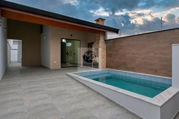 Casa com 2 quartos à venda, 82 m² por R$ 430.000 - Flora Rica II - Peruíbe/SP