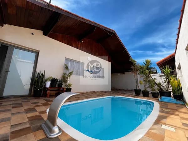 Casa Térrea a 200 metros da praia Balneário Três Marias, Peruíbe/SP