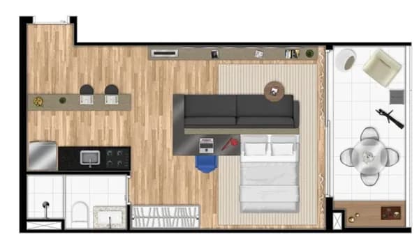 Apartamento em São Paulo - Campo Belo