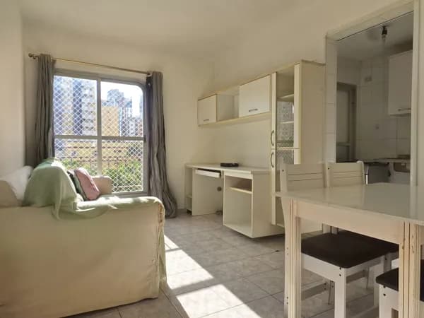 Apartamento a venda com 40m², 1 quarto e 1 vaga