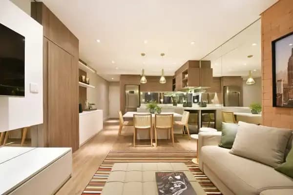 Apartamento à Venda com 68m², 1 dormitório, 1 suíte, 1 sala e 1 vaga!!!