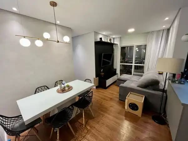 Apartamento à Venda com 77m², 2 dormitórios, 1 suíte, 1 sala e 1 vaga!!!