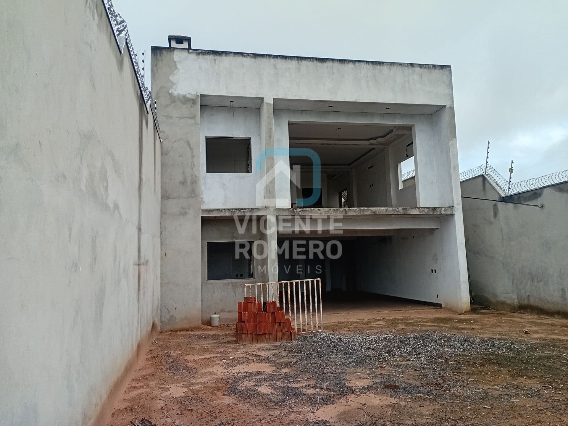 Casa De Alto Padrão De Rua Em Contrução Excelente Acabamento Estrutura De Primeira Qualidade