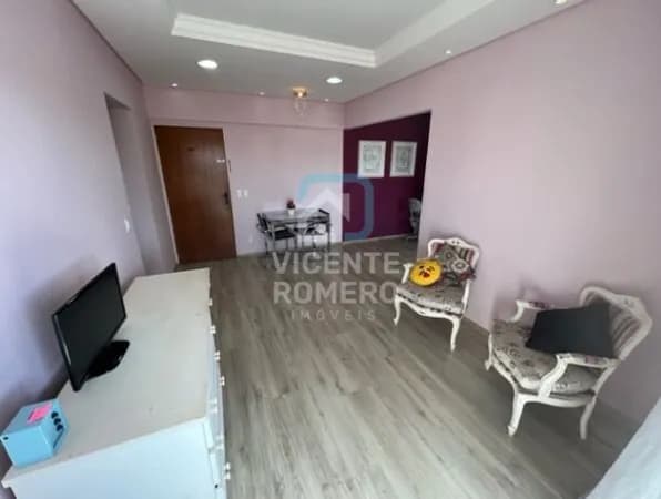 Apartamento a venda no Centro De Rio Preto 1 dormitório sala para 2 ambientes com Sacada 1 vaga de garagem