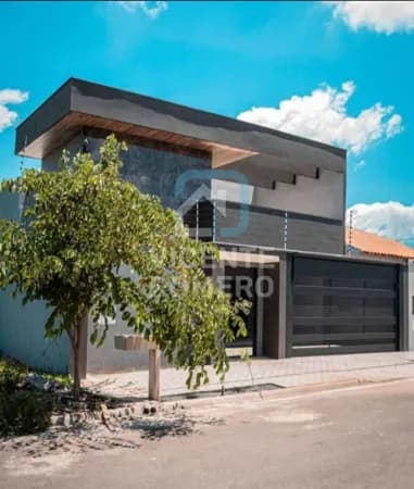 Excelente Sobrado De Rua Padrão a Venda 3 Quartos Sendo 1 Suite 2 Vagas De Garagem ( Novo )
