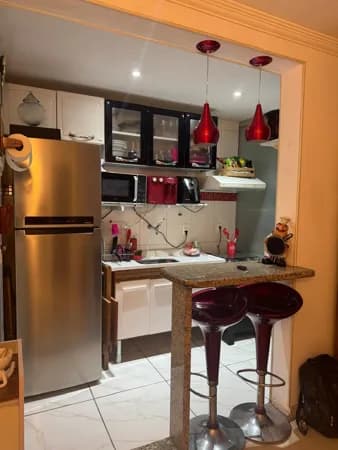 Apartamento à venda 2 quartos mobiliado - em Condomínio Estrada do Mendanha / Campo Grande, Rio de Janeiro/RJ