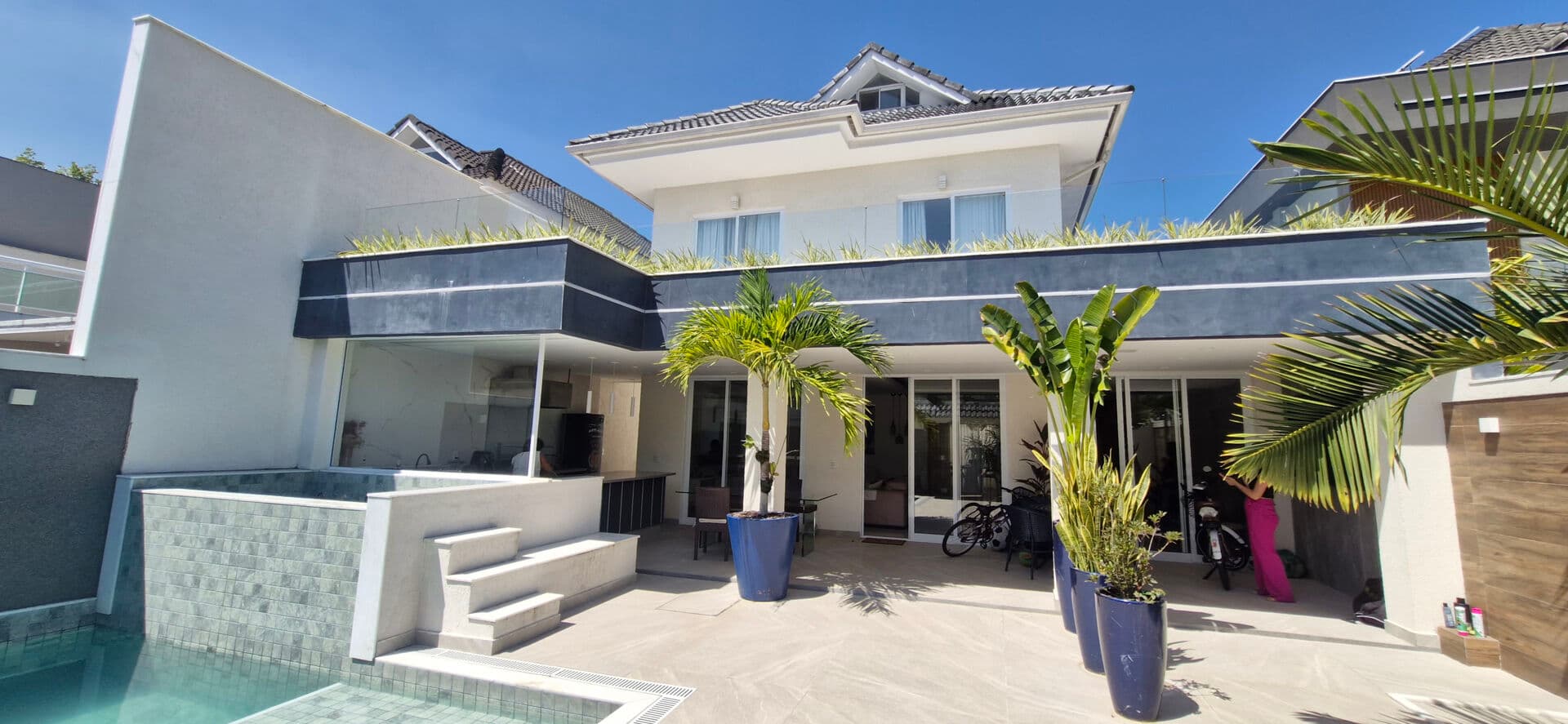 Linda casa de alto padrão no Condomínio Bothanica Nature, Recreio dos Bandeirantes, Rio de Janeiro/RJ