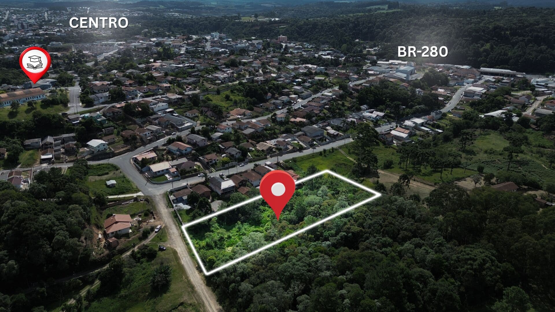 Terreno em Vila Nova, Rio Negrinho/SC