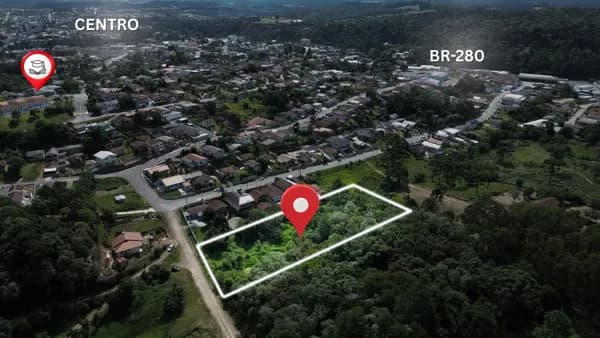 Terreno em Vila Nova, Rio Negrinho/SC