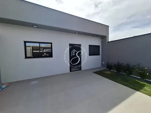 Casa térrea nova à venda Residencial Santa Giovana