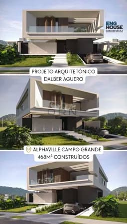Sobrado com planta exclusiva no Alphaville 1