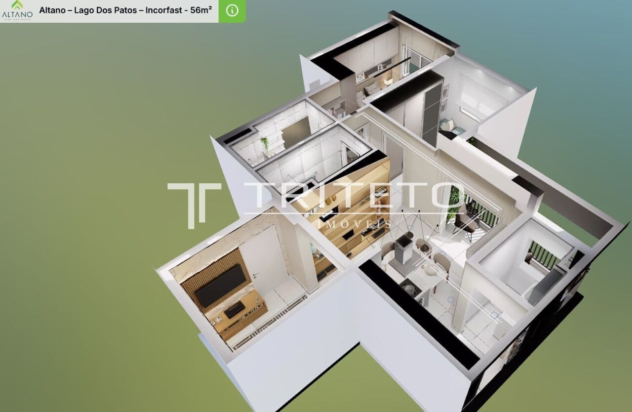 Apartamento - Oportunidade Única no Altano Lago dos Patos – Vista Livre e Sol da Manhã!