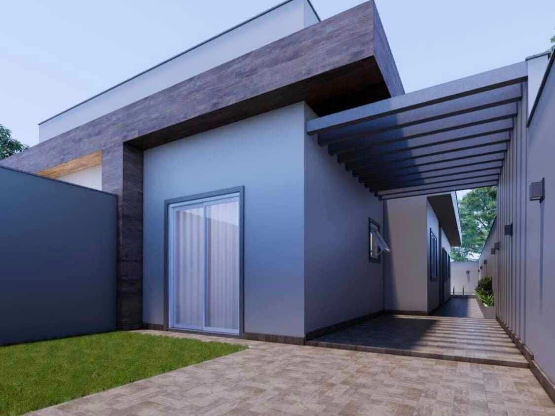 Casa com piscina, lado praia à 790 metros do mar à venda em Itanhaém/SP.