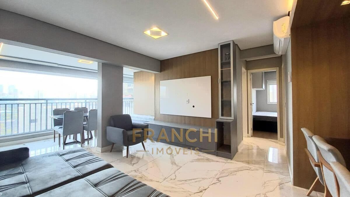 Apartamento locação mobiliado 84m² com 2 quartos 1 suíte no Tatuapé