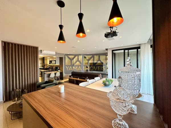 Rico em armários Belíssimo apartamento no Jd Olhos D'Água com 3 suítes